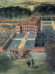 Ein Detail von Cheveley Park, 1671